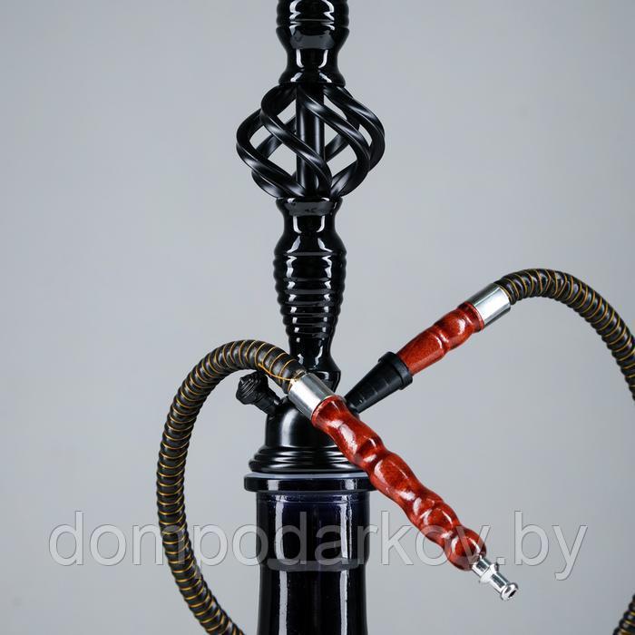 Кальян "Black Tower", 55 см, 1 трубка, черный - фото 3 - id-p121906772