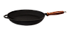 Сковорода чугунная эмалированная со съемной дер.ручкой, 28 см, Ситон, Украина, фото 2