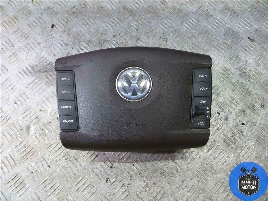 Подушка безопасности водителя Volkswagen TOUAREG (2002-2010) 3.0 TDi BKS - 225 Лс 2005 г. - фото 1 - id-p161374970