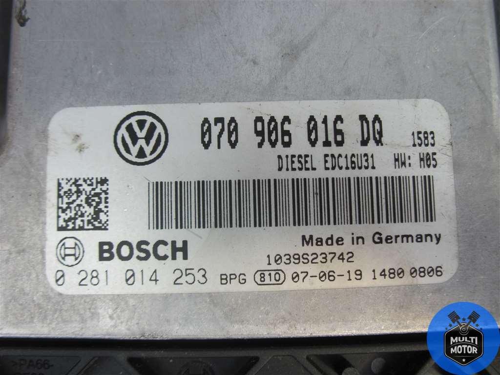 Блок управления двигателем Volkswagen TRANSPORTER V (2003-2017) 2.5 TDi BNZ - 130 Лс 2009 г. - фото 2 - id-p161377554
