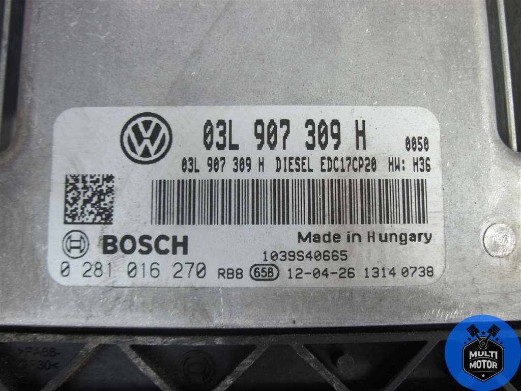 Блок управления двигателем Volkswagen TRANSPORTER V (2003-2017) 2.5 TDi BNZ - 130 Лс 2008 г. - фото 2 - id-p161378085