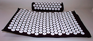 Массажный коврик, Acupressure Mat, Аппликатор Кузнецова, в комплекте подушка, коврик и чехол, 210 шипов, фото 2