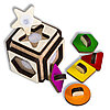 Кубик геометрия - развивающая игрушка. Я-кубик геометрия