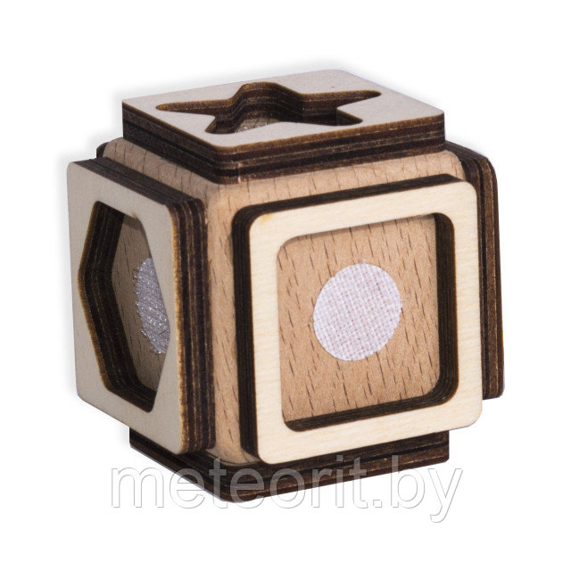 Кубик геометрия - развивающая игрушка. Я-кубик геометрия - фото 3 - id-p161411052