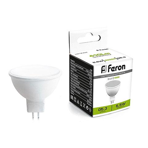 Лампа светодиодная MR-16 Feron LB-3024 5.5W G5.3 4000K