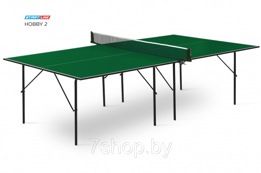 Теннисный стол Start Line Hobby 2 green - фото 1 - id-p161436035