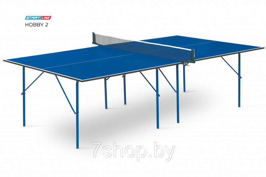 Теннисный стол Start Line Hobby 2 blue - фото 1 - id-p161436036