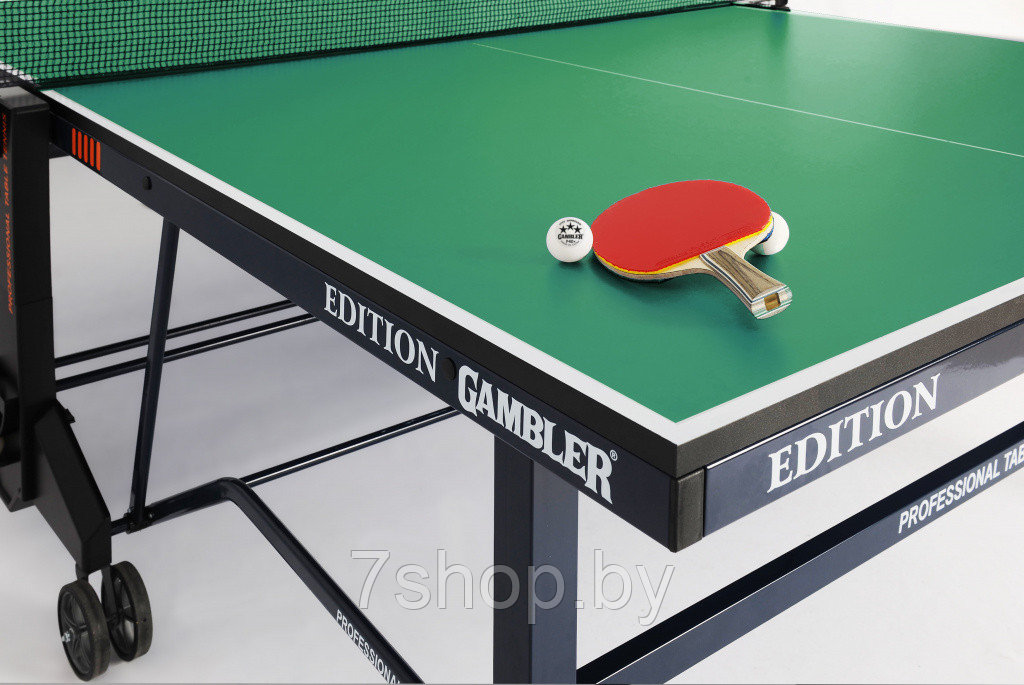 Теннисный стол Gambler EDITION green - фото 6 - id-p161436060