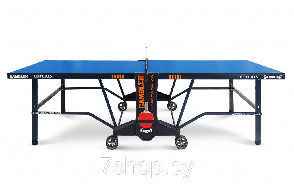 Теннисный стол Gambler EDITION blue - фото 3 - id-p161436061