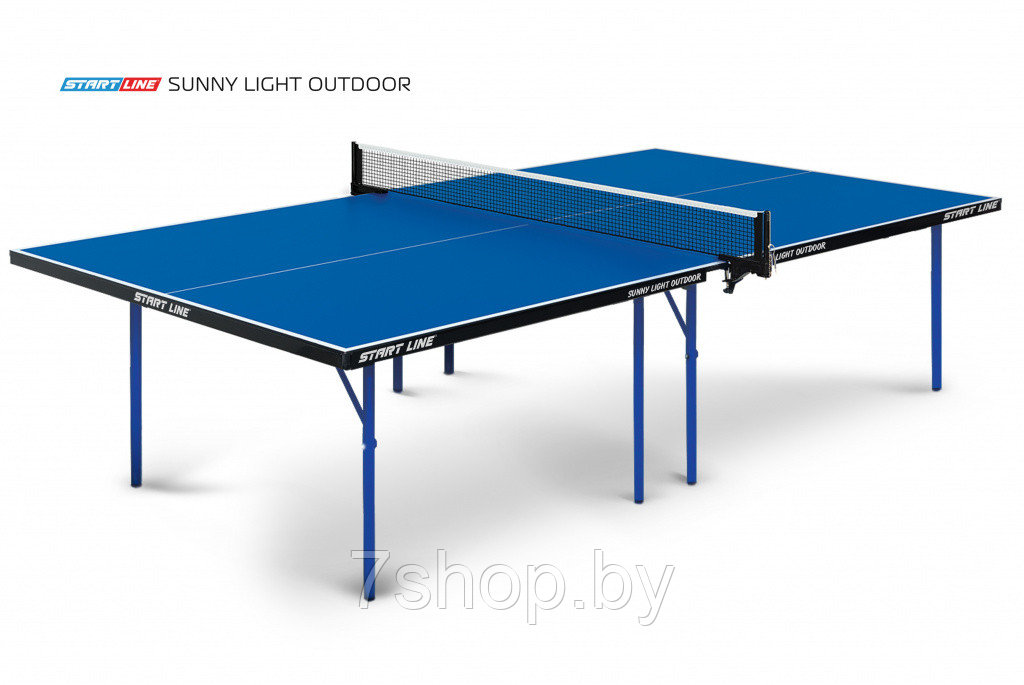Теннисный стол Start Line Sunny Light Outdoor blue - фото 1 - id-p161436067