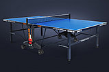 Всепогодный премиальный теннисный стол Gambler EDITION Outdoor blue, фото 2
