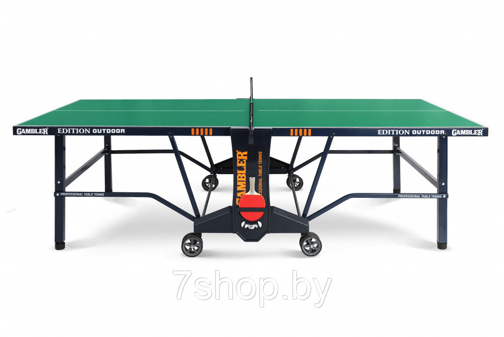 Всепогодный премиальный теннисный стол Gambler EDITION Outdoor green - фото 3 - id-p161436077