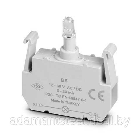 LED-W Светодиод белый 12-30В AC/DC к серии CM/CP в коробку - фото 1 - id-p138603085