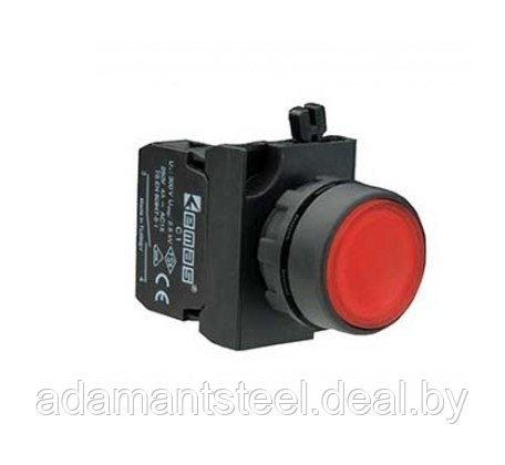 CP-DF -R-IP65 Головка кнопки красная пластиковая c фиксацией - фото 1 - id-p138603109