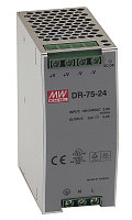 Источник питания импульсный 75Вт, 3,2А 230AC/24VDC, DIN35 55.5x125.2x100 (ШхВхГ)