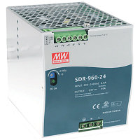 Источник питания импульсный 960Вт, 40А 230AC/24VDC, DIN35 110x125.2x150 (ШхВхГ)