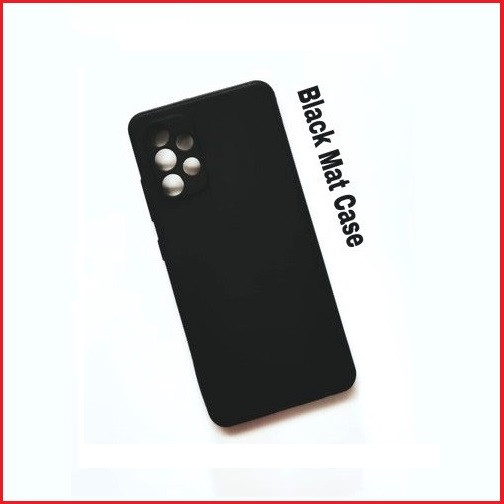 Чехол-накладка для Samsung Galaxy A52 SM-A525 (силикон) черный с защитой камеры - фото 2 - id-p161444202