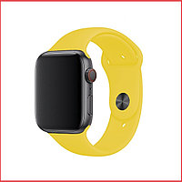 Ремешок для часов Apple Watch 42/44 mm (желтый), фото 1