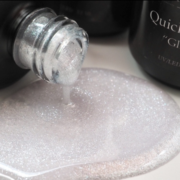 NAILS PROFI Quick finish glitter, 12 мл