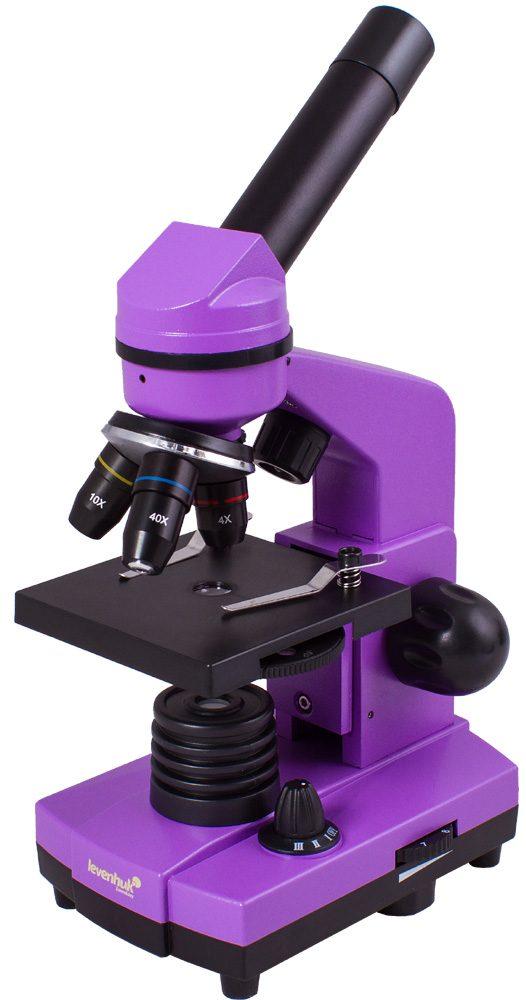 Микроскоп Levenhuk Rainbow 2L (Аметист) - фото 1 - id-p106003954
