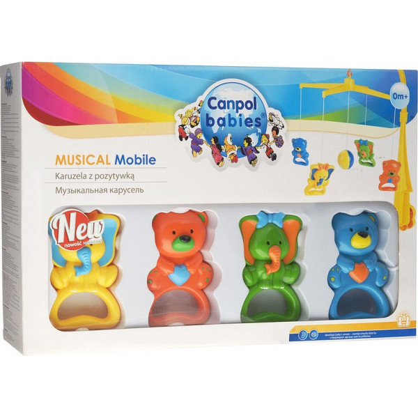 Каруселька Canpol Мишки с пластиковыми игрушками - фото 1 - id-p161497589