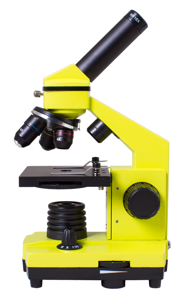 Микроскоп Levenhuk Rainbow 2L PLUS (Лайм) - фото 4 - id-p106003961