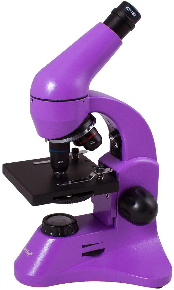Микроскоп Levenhuk Rainbow 50L PLUS (Аметист)