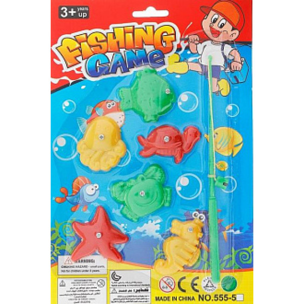 Игрушка для ванны Рыбалка Ловись рыбка (на листе) - фото 1 - id-p161497885