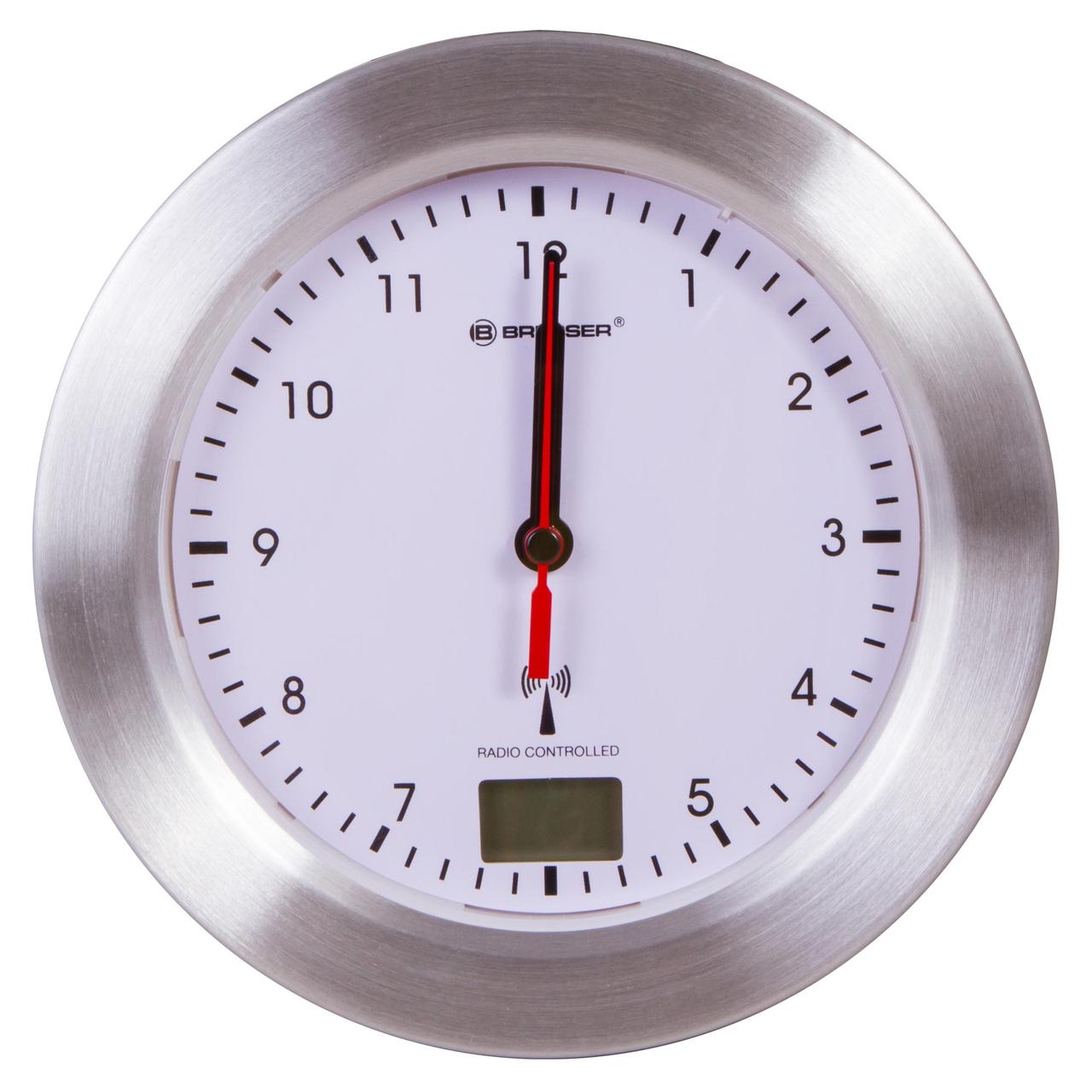 Часы настенные Bresser MyTime Bath, водонепроницаемые, белые - фото 1 - id-p129077471