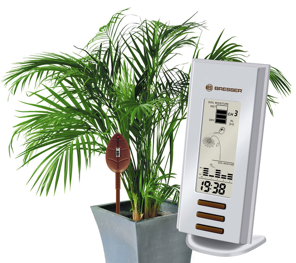 Индикатор полива растений Bresser с тремя датчиками - фото 2 - id-p129077491