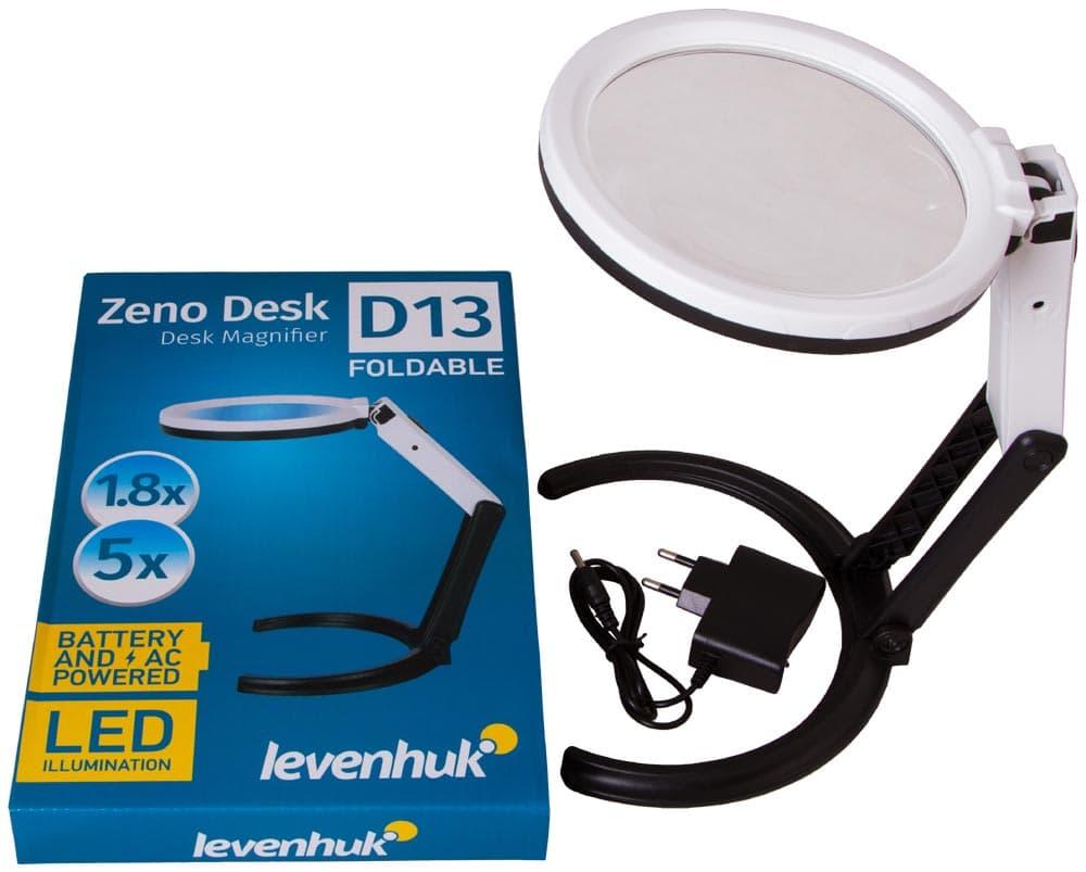 Лупа настольная Levenhuk Zeno Desk D13 - фото 3 - id-p106004230