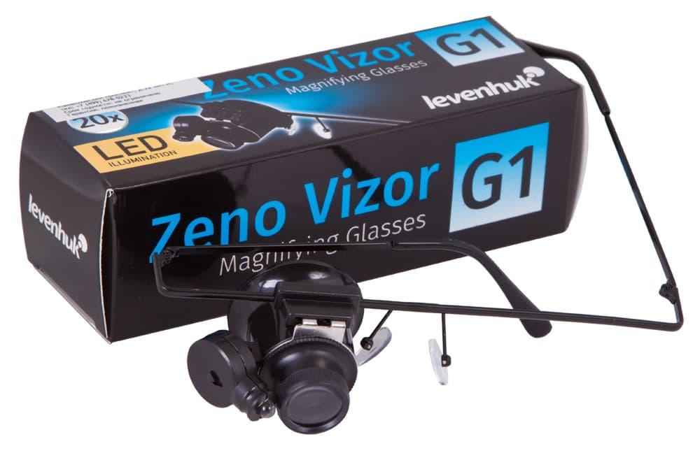 Лупа-очки Levenhuk Zeno Vizor G1 - фото 2 - id-p106004238