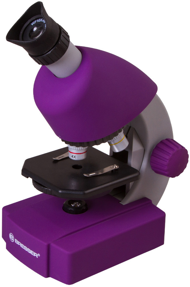 Микроскоп Bresser Junior 40x-640x (Фиолетовый)