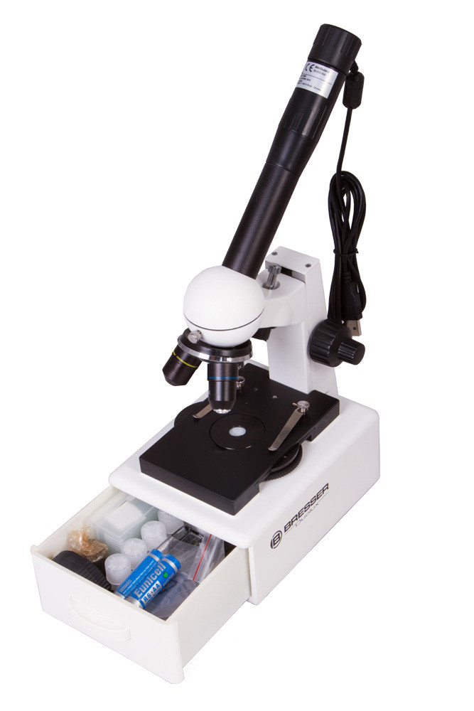 Микроскоп цифровой Bresser Duolux 20x 1280x - фото 2 - id-p106004245