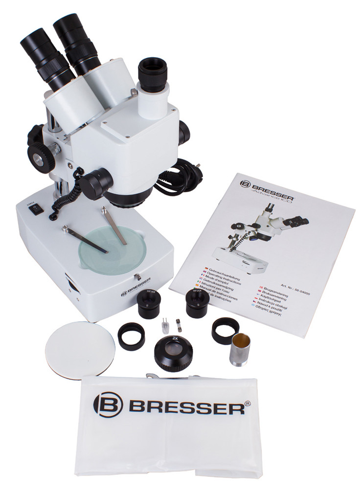 Микроскоп Bresser Advance ICD 10x 160x - фото 7 - id-p106004252