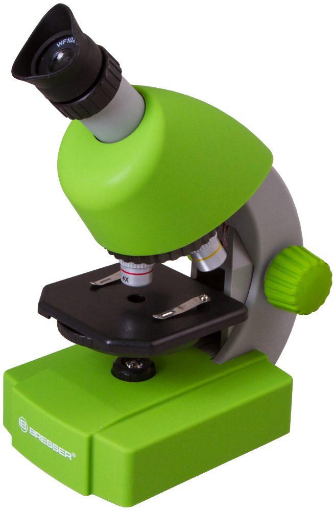 Микроскоп Bresser Junior 40x-640x (Зеленый) - фото 1 - id-p106004256