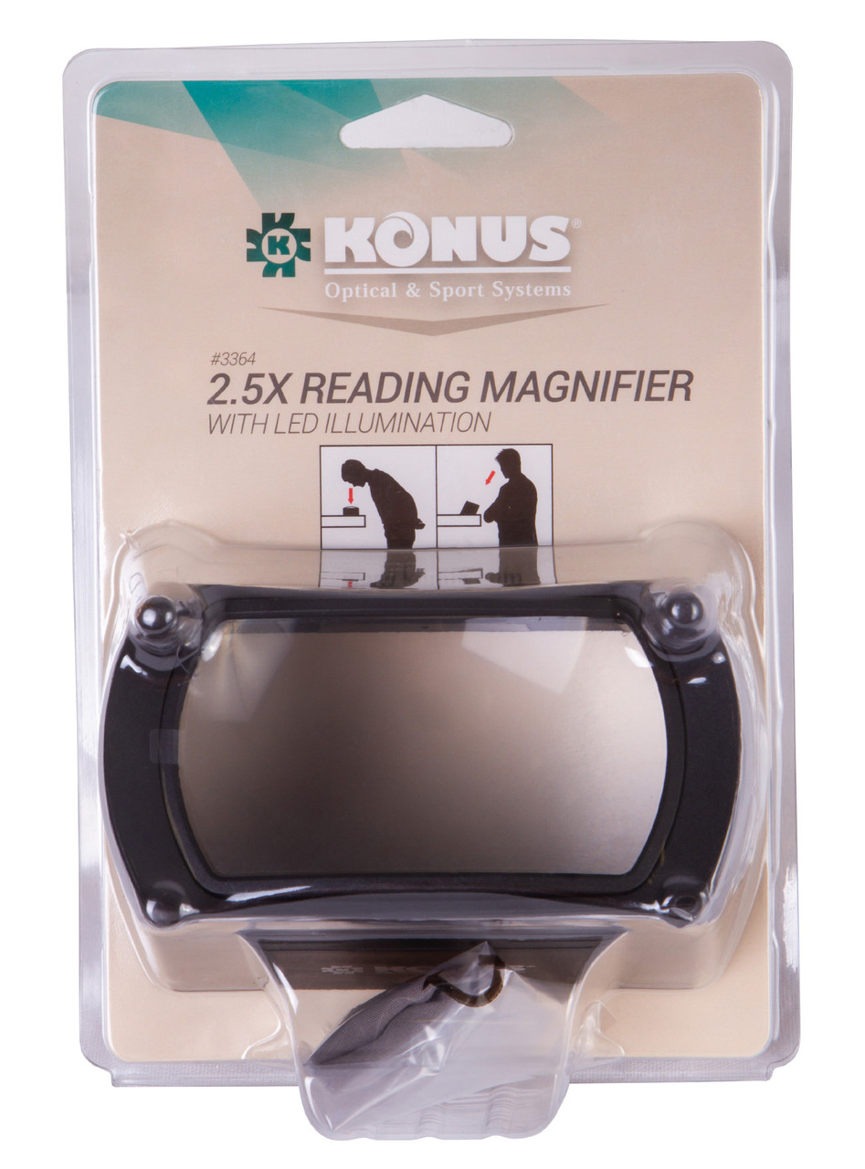 Лупа Konus Reading 2,5x - фото 7 - id-p132144617