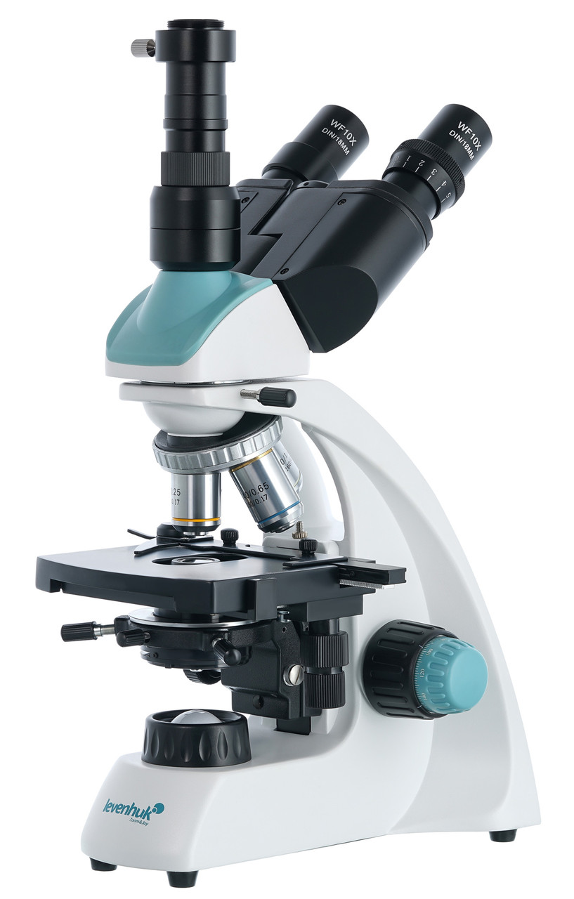 Микроскоп цифровой Levenhuk D400T, 3,1 Мпикс, тринокулярный - фото 3 - id-p155878917