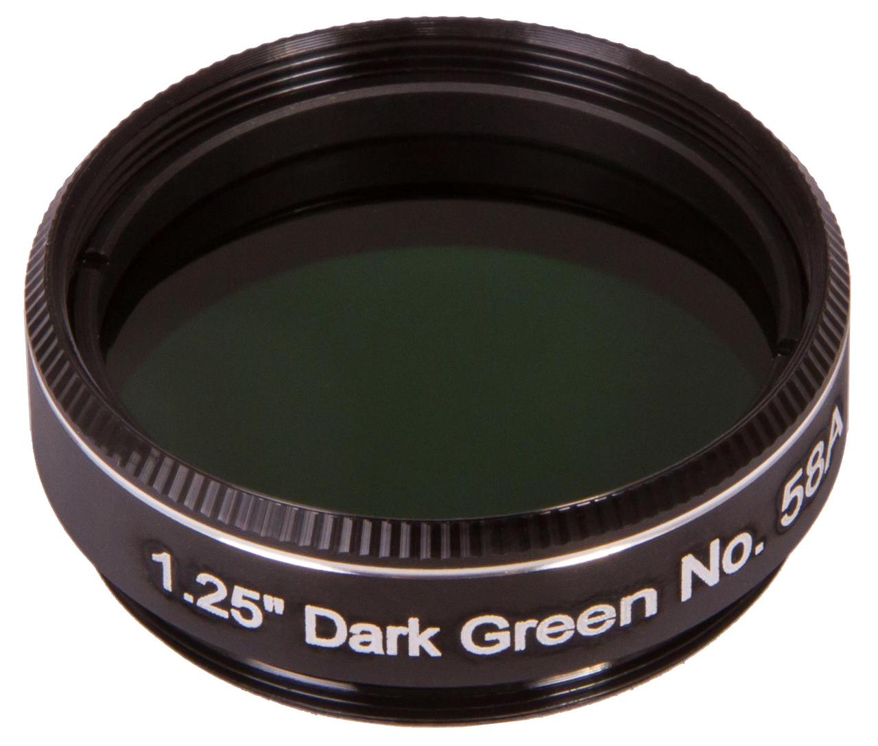 Светофильтр Explore Scientific темно-зеленый №58A, 1,25" - фото 1 - id-p142445495