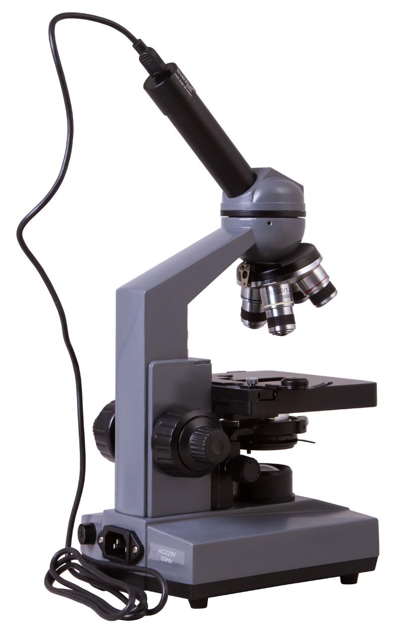 Микроскоп цифровой Levenhuk D320L BASE, 3 Мпикс, монокулярный - фото 4 - id-p106004377