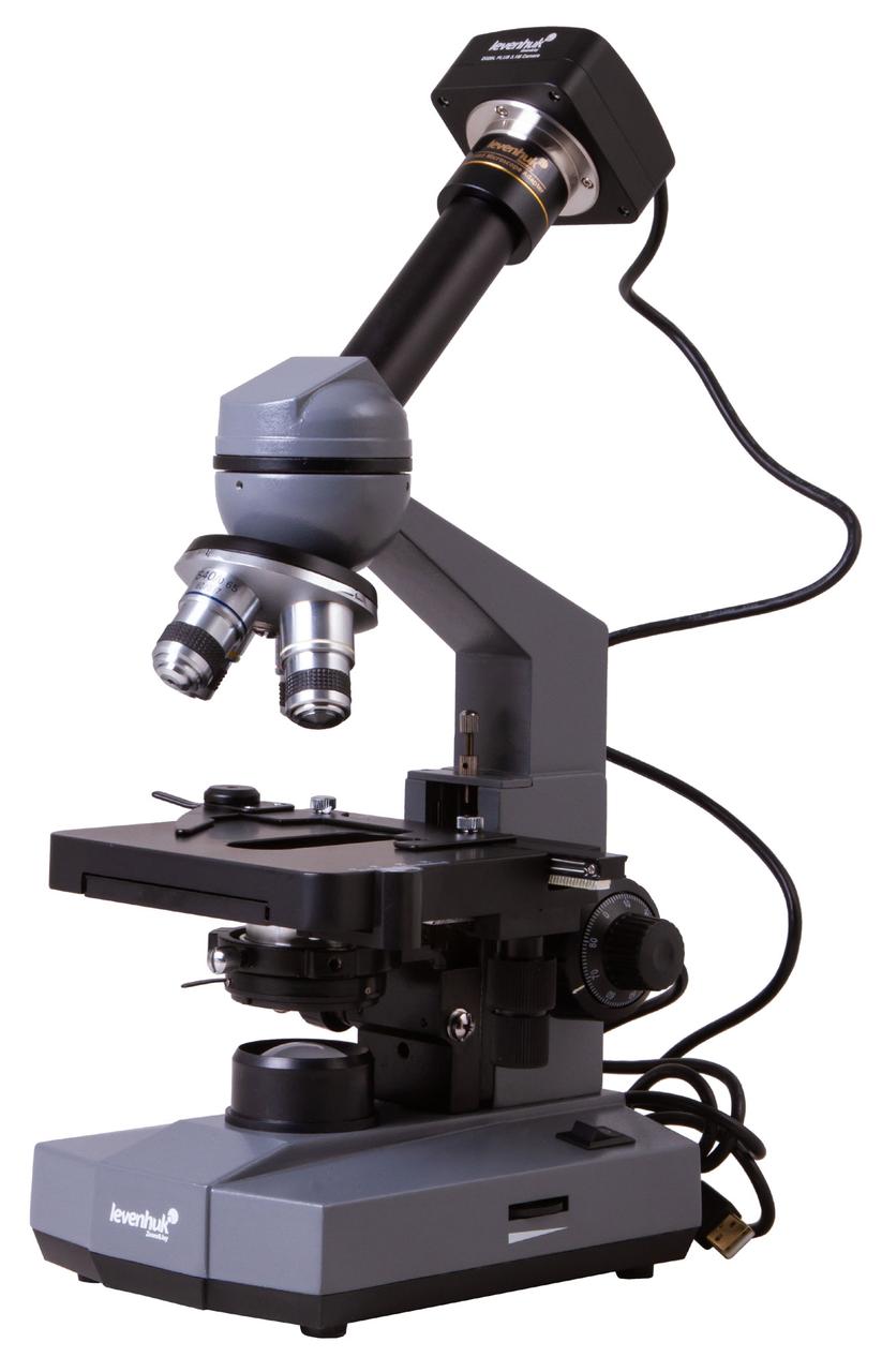 Микроскоп цифровой Levenhuk D320L PLUS, 3,1 Мпикс, монокулярный - фото 1 - id-p106004380