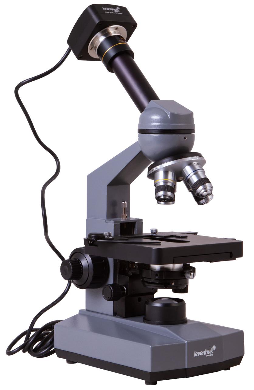Микроскоп цифровой Levenhuk D320L PLUS, 3,1 Мпикс, монокулярный - фото 3 - id-p106004380