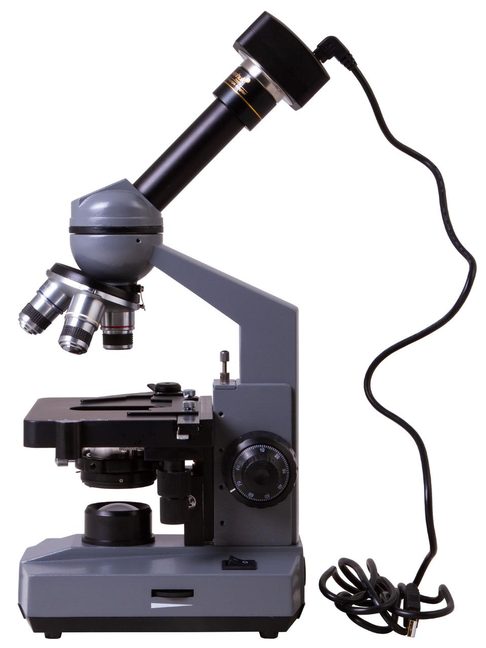Микроскоп цифровой Levenhuk D320L PLUS, 3,1 Мпикс, монокулярный - фото 7 - id-p106004380