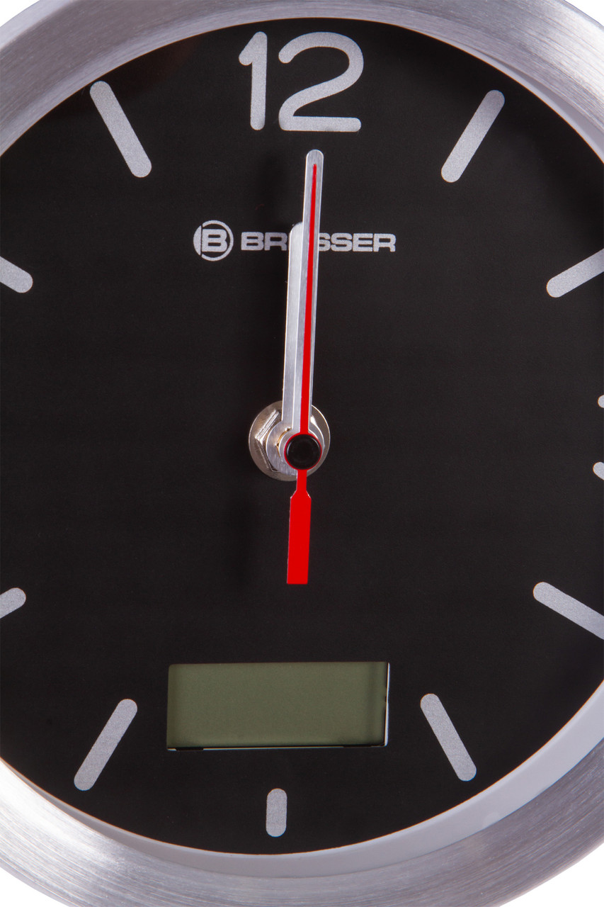 Часы Bresser MyTime Bath RC, водонепроницаемые, черные - фото 5 - id-p142445525