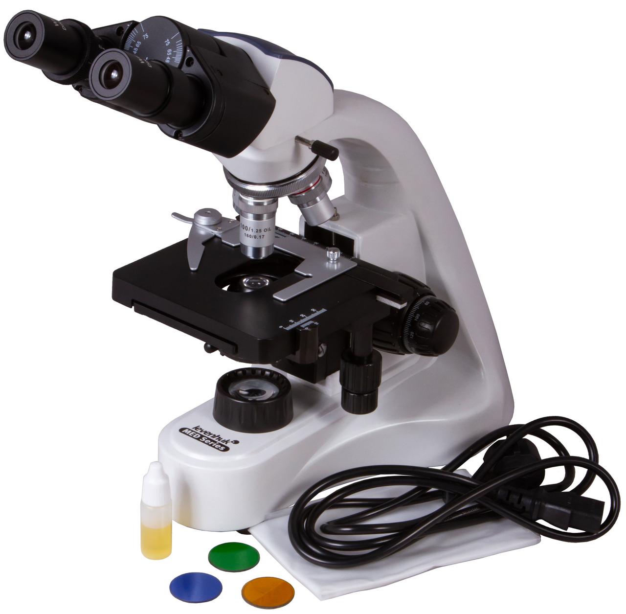 Микроскоп Levenhuk MED 10B, бинокулярный - фото 2 - id-p106004396