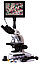 Микроскоп цифровой Levenhuk MED D25T LCD, тринокулярный, фото 2