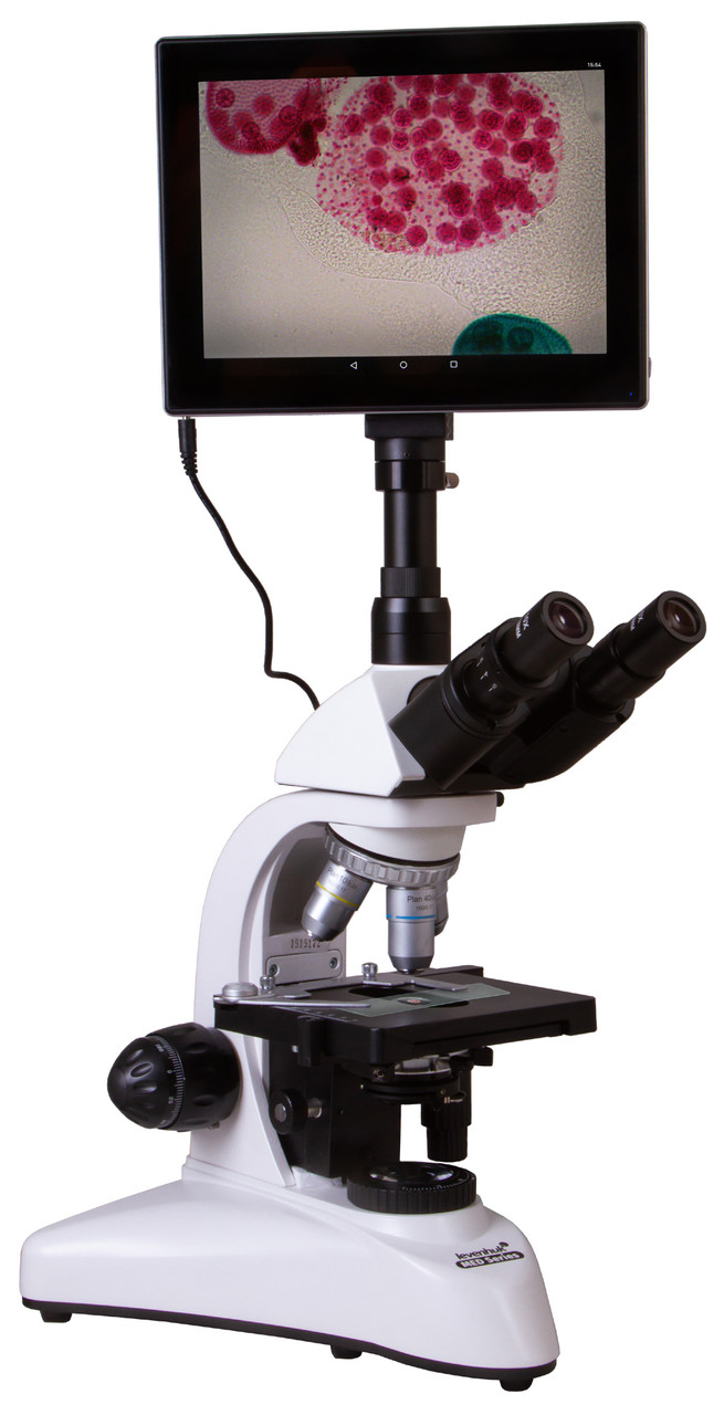 Микроскоп цифровой Levenhuk MED D25T LCD, тринокулярный - фото 4 - id-p106004403