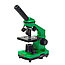 Микроскоп школьный Эврика 40х-400х в кейсе (Лайм), фото 2