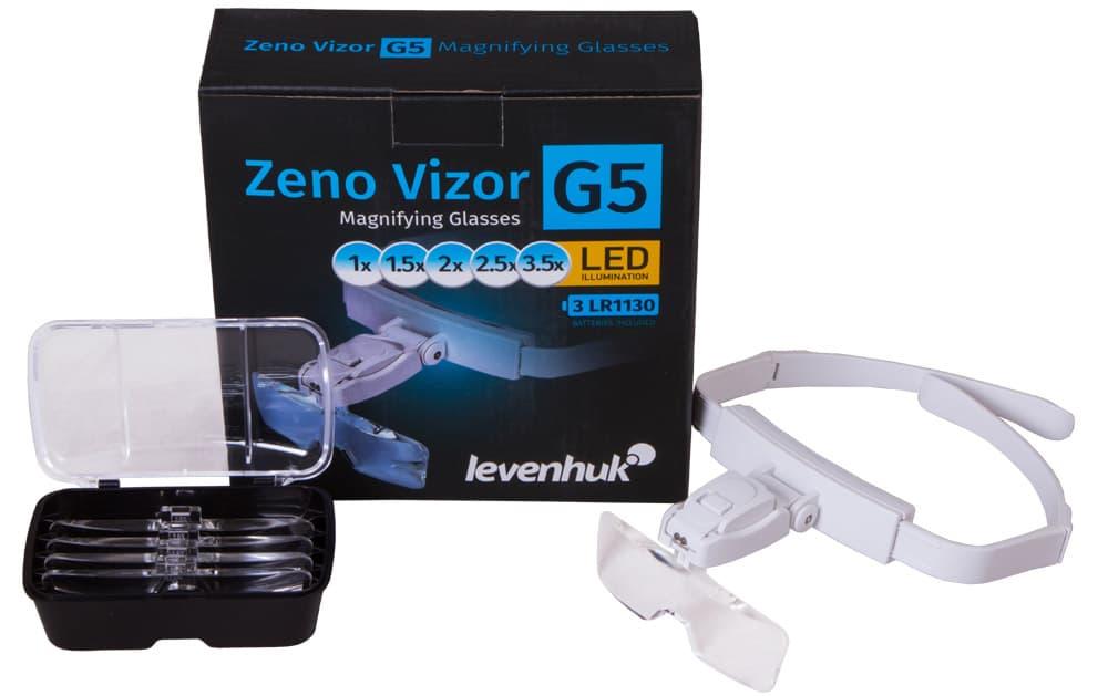 Лупа-очки Levenhuk Zeno Vizor G5 - фото 2 - id-p106004404