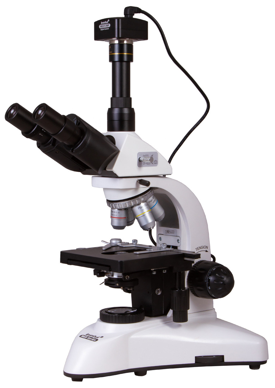 Микроскоп цифровой Levenhuk MED D25T, тринокулярный - фото 1 - id-p106004495